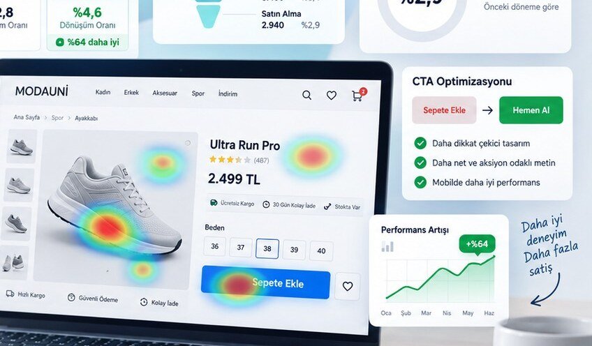 E-Ticaret Dönüşüm Oranı Optimizasyonu (CRO) Rehberi [2026]