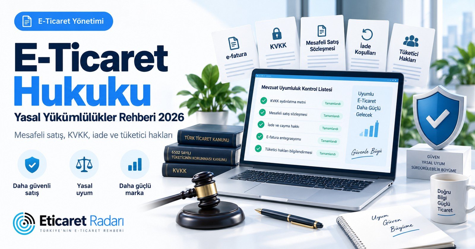 E-Ticaret Hukuku 2026: Yasal Yükümlülükler Rehberi