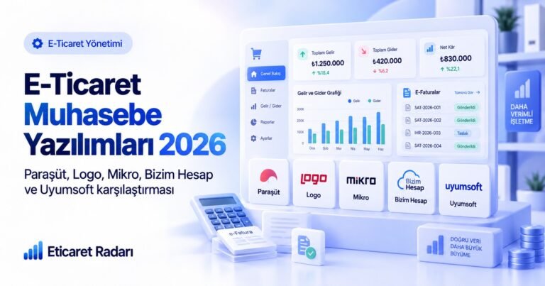 E-Ticaret Muhasebe Yazılımları 2026 Karşılaştırması