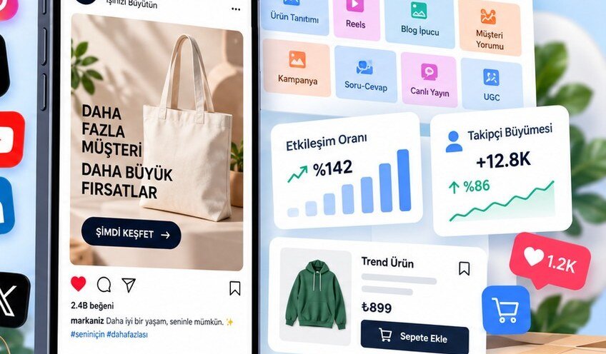 E-Ticaret İçin Sosyal Medya Pazarlama Rehberi [2026]