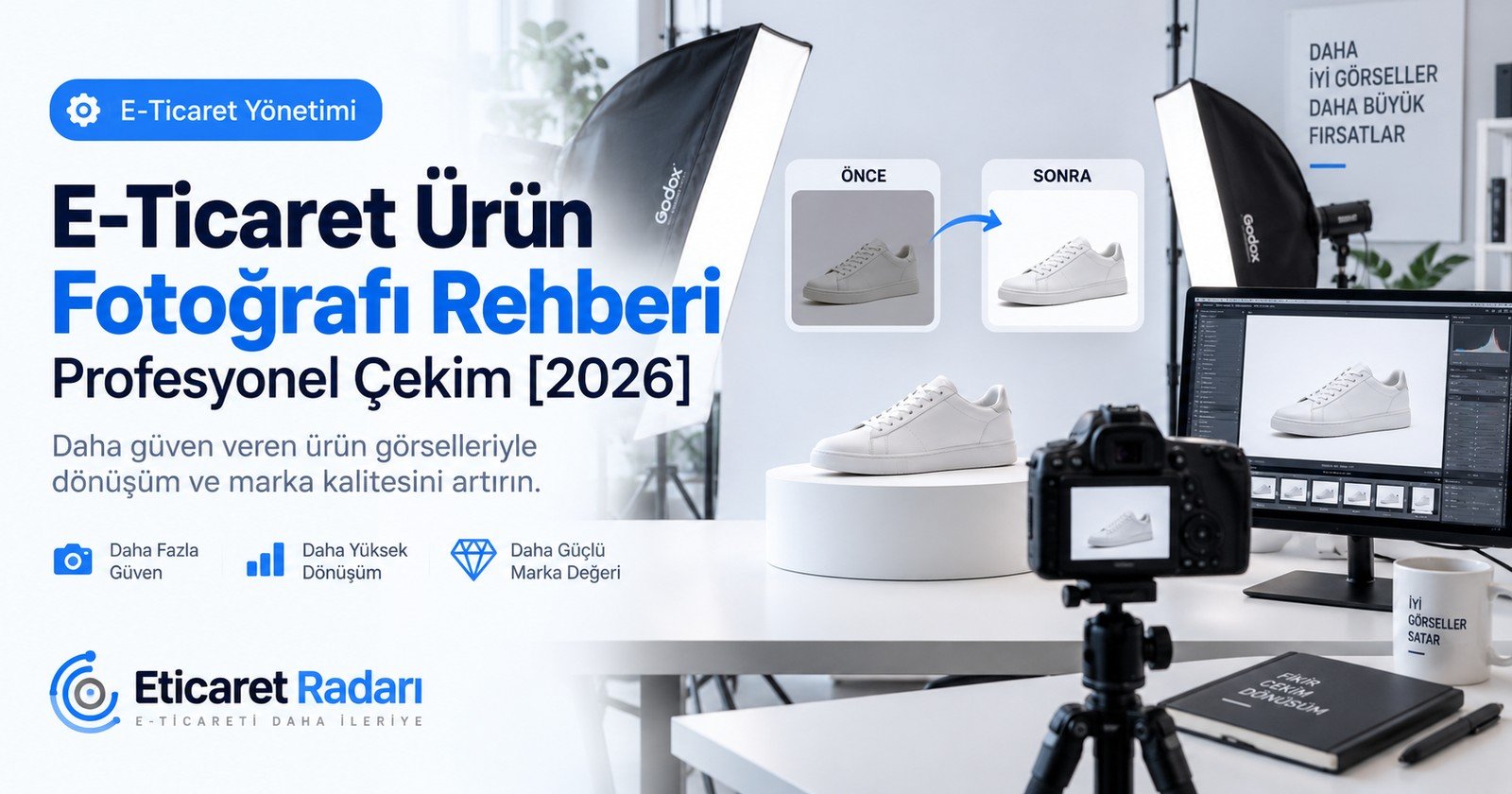 E-Ticaret Ürün Fotoğrafı Rehberi 2026: Profesyonel Çekim