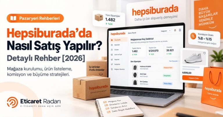 Hepsiburada’da Nasıl Satış Yapılır? Başvuru ve Kesintiler