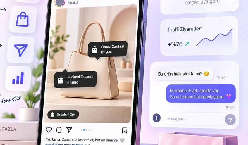 Instagram’dan Satış Yapmak: Sosyal Ticaret Rehberi [2026]