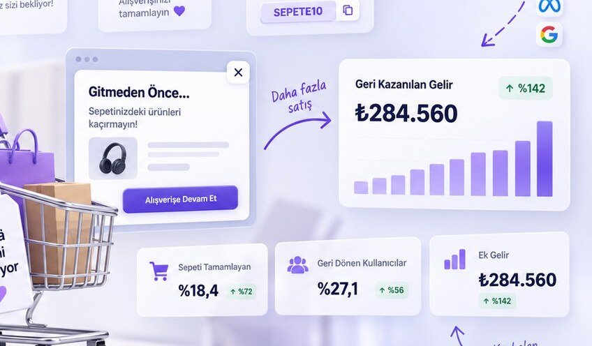 Terk Edilen Sepet: Kaybedilen Satışı Geri Kazanmanın 15 Yolu