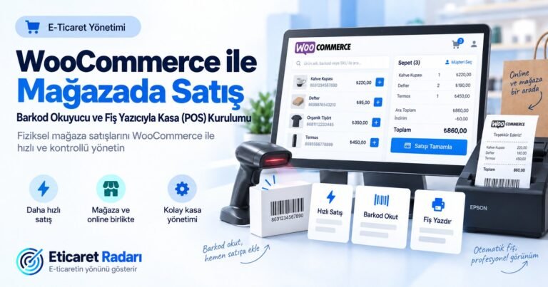 WooCommerce ile Mağazada Satış: Barkod Okuyucu ve Fiş Yazıcıyla Kasa (POS) Kurulumu
