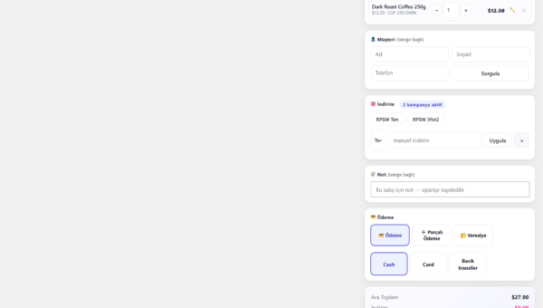 WooCommerce ile Mağazada Satış: Barkod Okuyucu ve Fiş Yazıcıyla Kasa (POS) Kurulumu